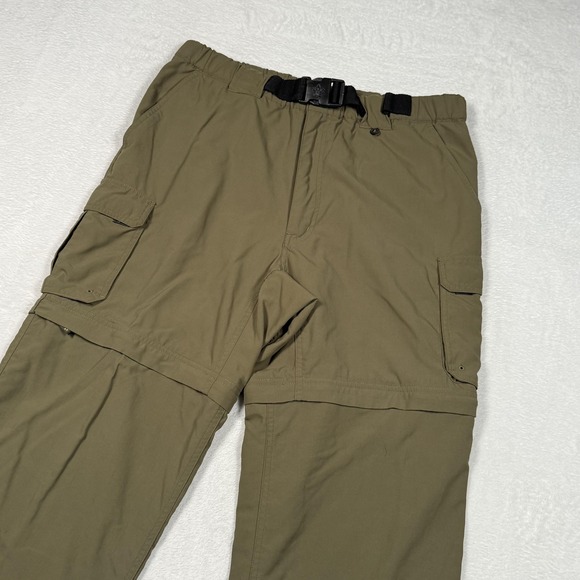 Boy Scouts of America Other - Boy Scouts Of America Switchback Pants Mens Small Green Nylon Hiking Zip Off
